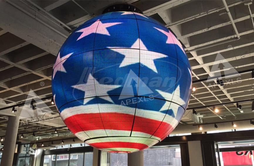 美国好莱坞LED伸缩球