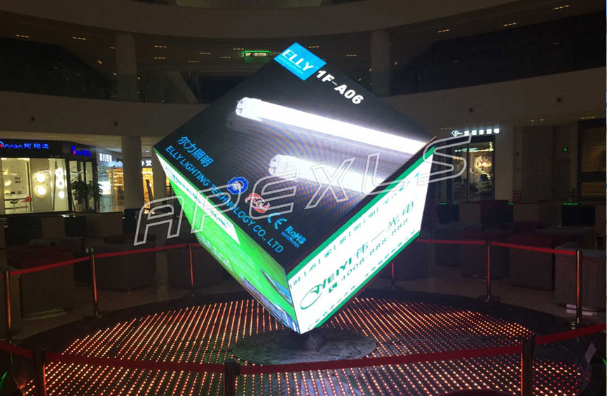 广东中山星光联盟LED立方体